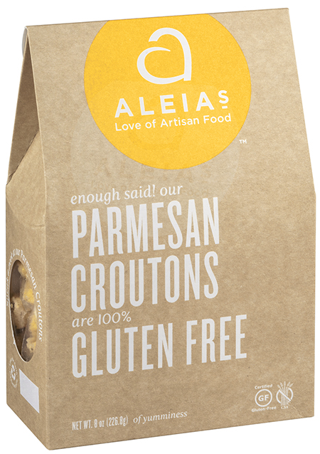 Aleias Gluten Free Foods, LLC Issues Allergy Alert on Undeclared Peanut Protein in Parmesan Croutons and Classic Croutons
